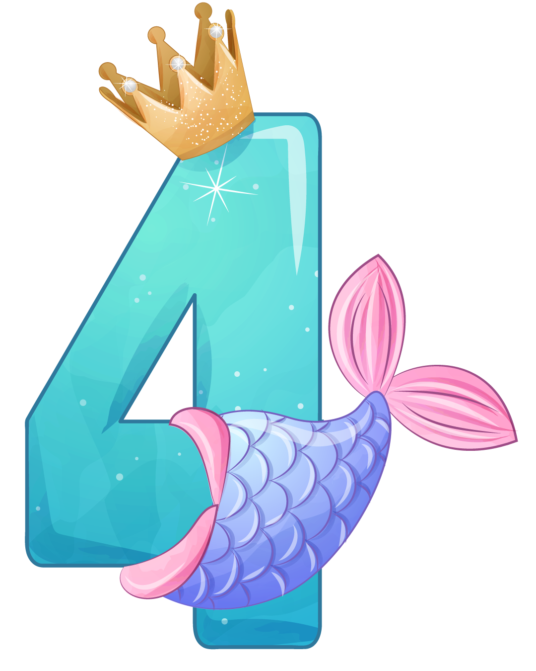 mermaid-number-4