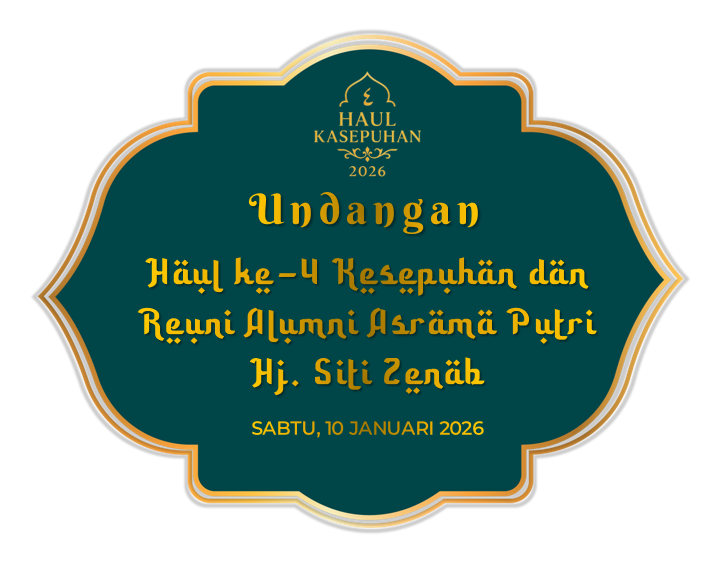 Haul ke 4 Asrama Putri Haul ke 4 Asrama Putri