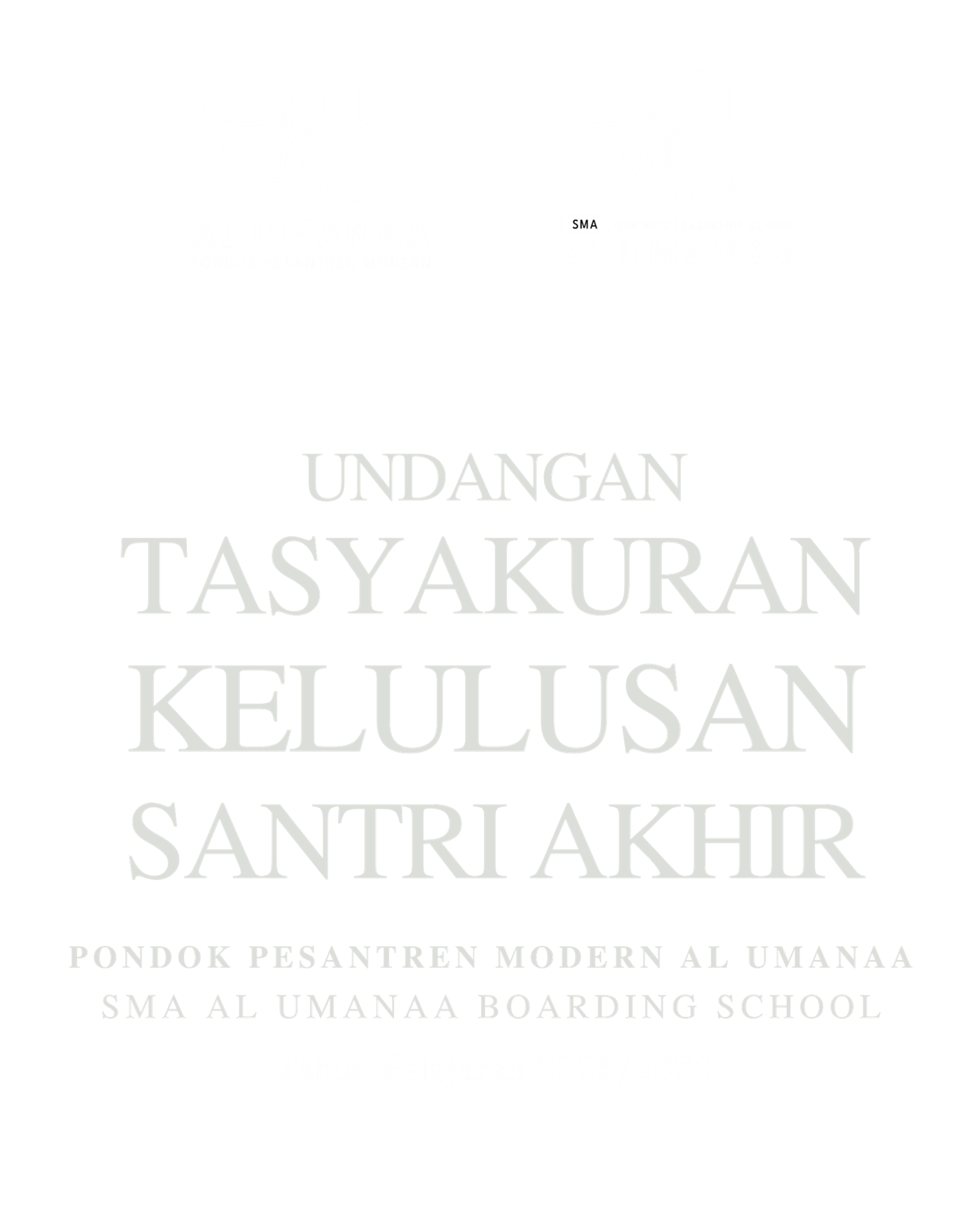 Judul Depan Al Umana
